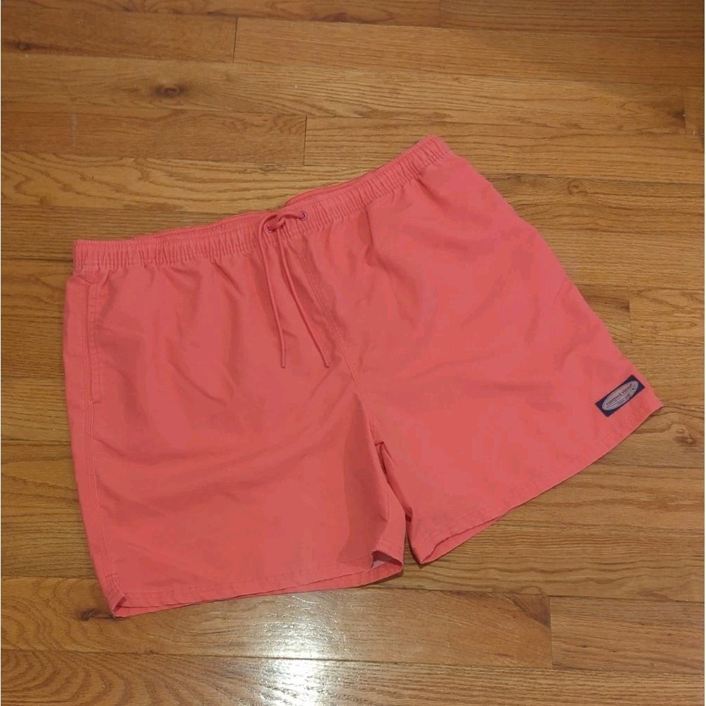 NWT Vineyard Vines 6" Island‎ Swim Trunks Pink XXL Coastal Beach Shorts
